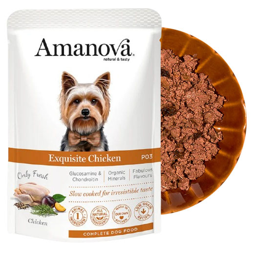 Amanova Exquisite kurczak adult 100 g