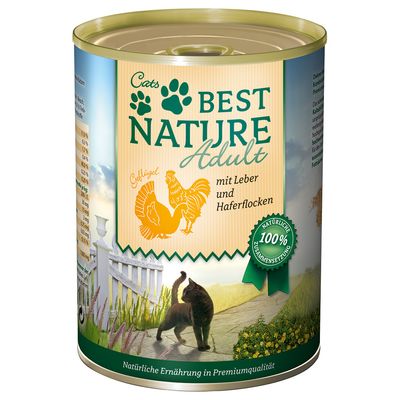 Best Nature drób adult 400 g × 6