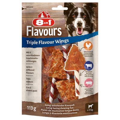 8in1 Triple Flavour kurczak, wieprzowina, wołowina