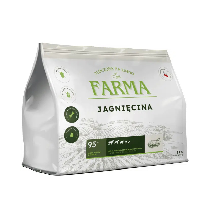 Farma Tłoczona na Zimno jagnięcina 2 kg