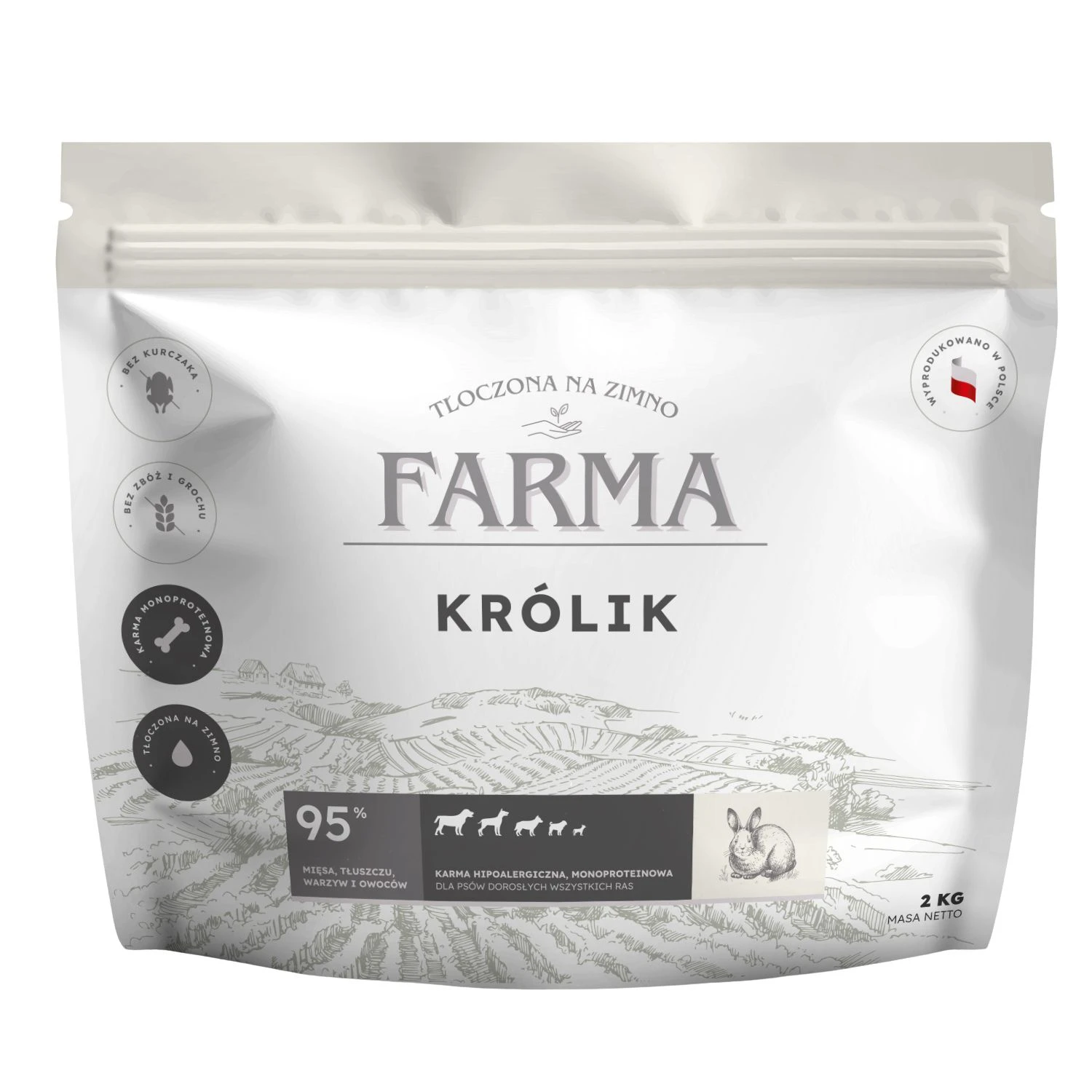 Farma królik adult 2 kg