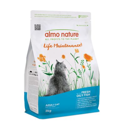 Almo Nature Life Maintenance Skin & Coat ryby z ryżem adult 2 kg