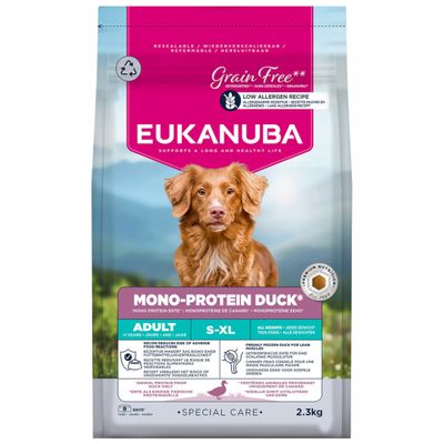Eukanuba Special Care Mono-Protein kaczka adult 2,3 kg
