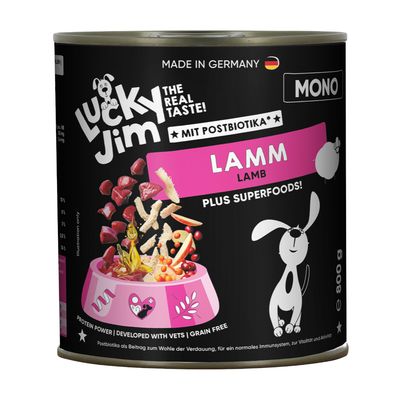 Lucky Jim Mono jagnięcina adult 800 g × 6