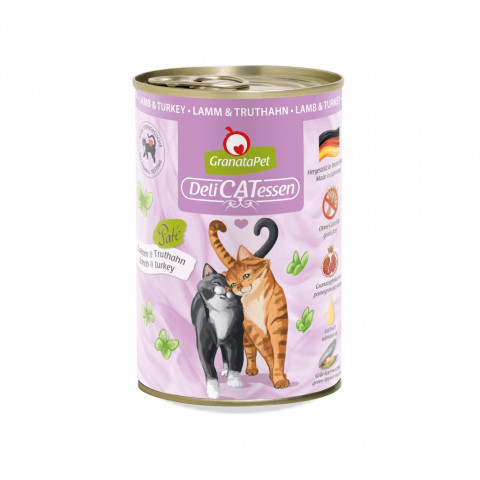 GranataPet DeliCatessen indyk, jagnięcina adult 400 g