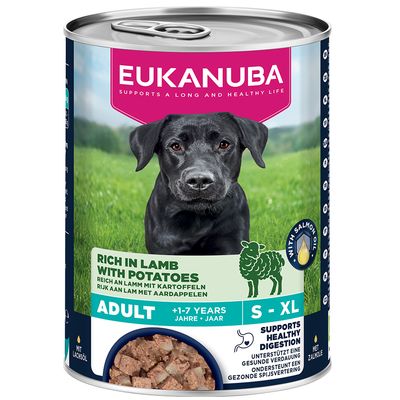 Eukanuba jagnięcina adult 400 g × 24
