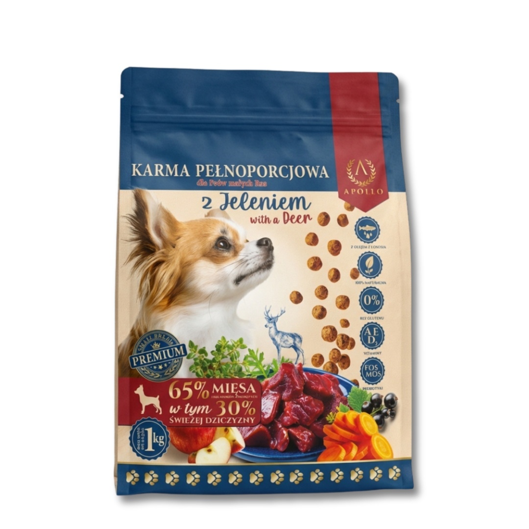 Apollo jeleń adult małe rasy 1 kg