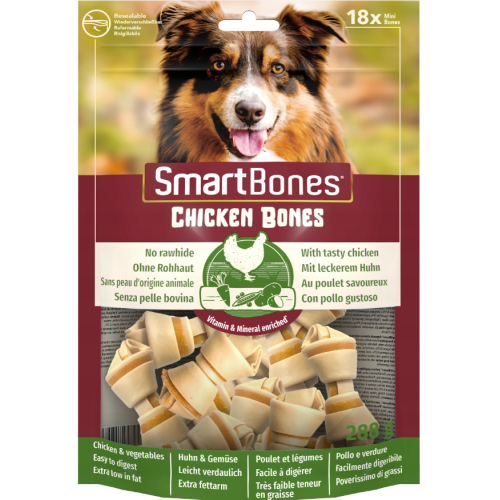 SmartBones kurczak małe rasy 16 g × 18