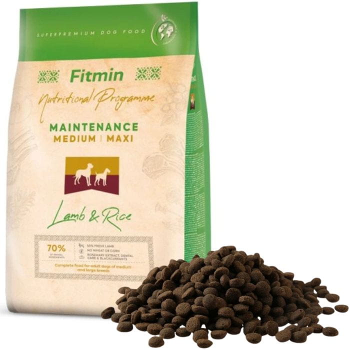 Fitmin Maintenance jagnięcina adult średnie rasy, duże rasy 2,5 kg
