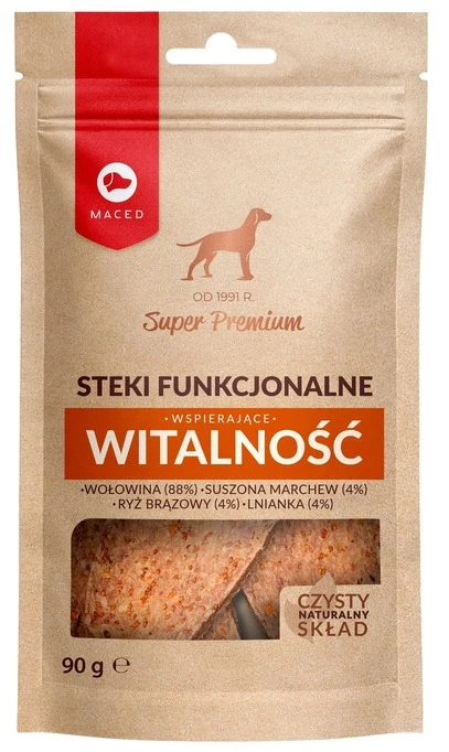Maced Steki Funkcjonalne wołowina 90 g
