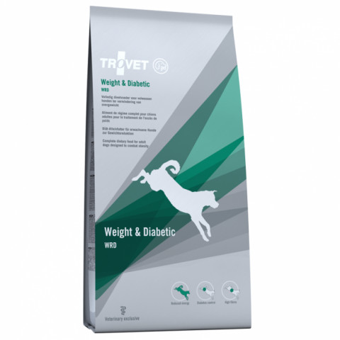 Trovet WRD Weight & Diabetic kurczak adult 3 kg