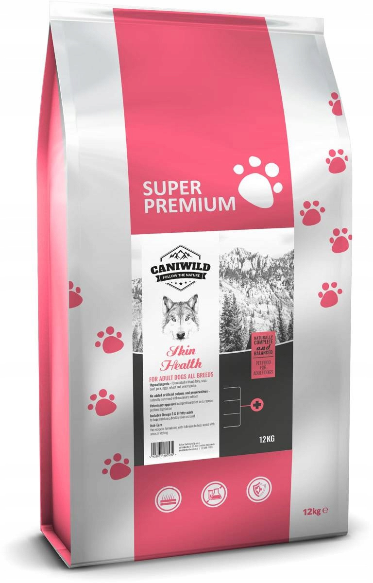 Caniwild Skin Health pstrąg, łosoś adult 2 kg
