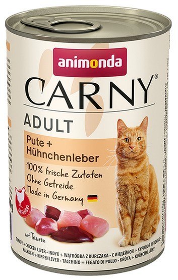 Animonda Carny indyk, kurczak adult 400 g