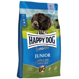 Happy Dog Sensible jagnięcina z ryżem junior 4 kg