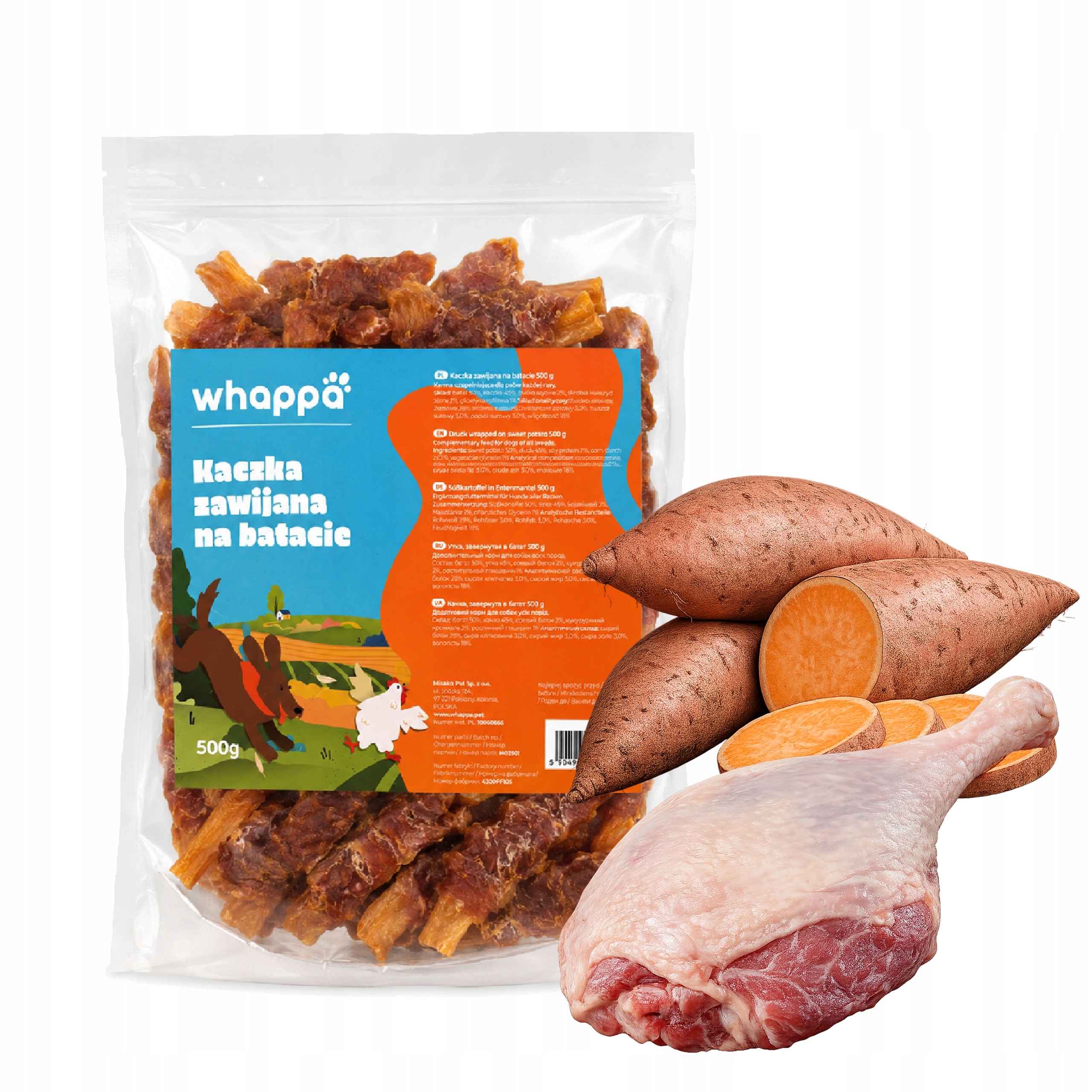 Whappa kaczka z batatem 500 g
