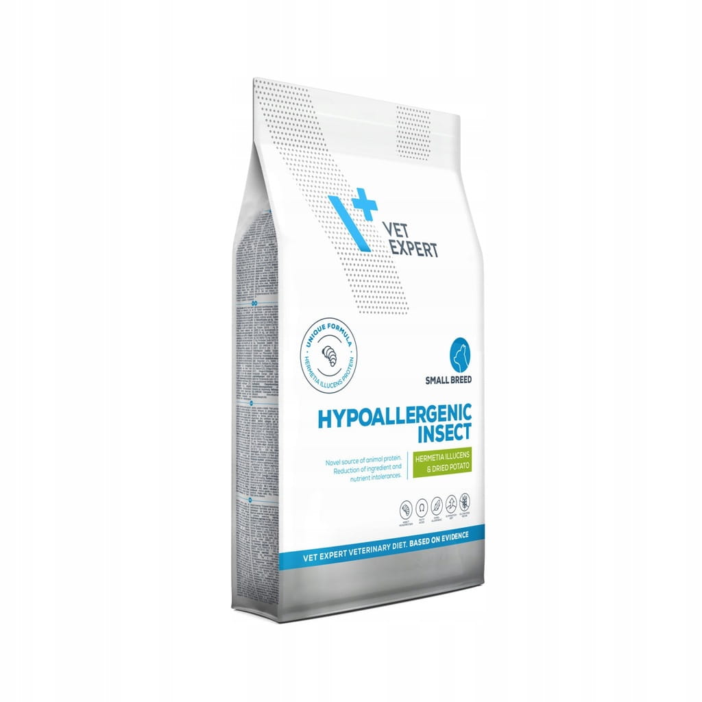 VetExpert 4T Vet. Diet owady adult małe rasy 8 kg