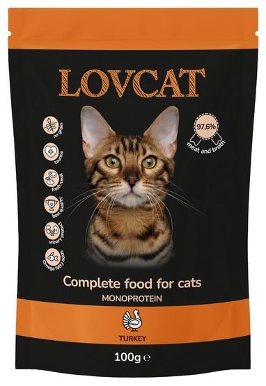 Lovcat Pure indyk 100 g