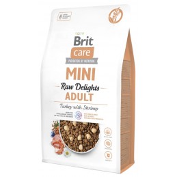 Brit Care indyk, krewetki adult małe rasy 2 kg