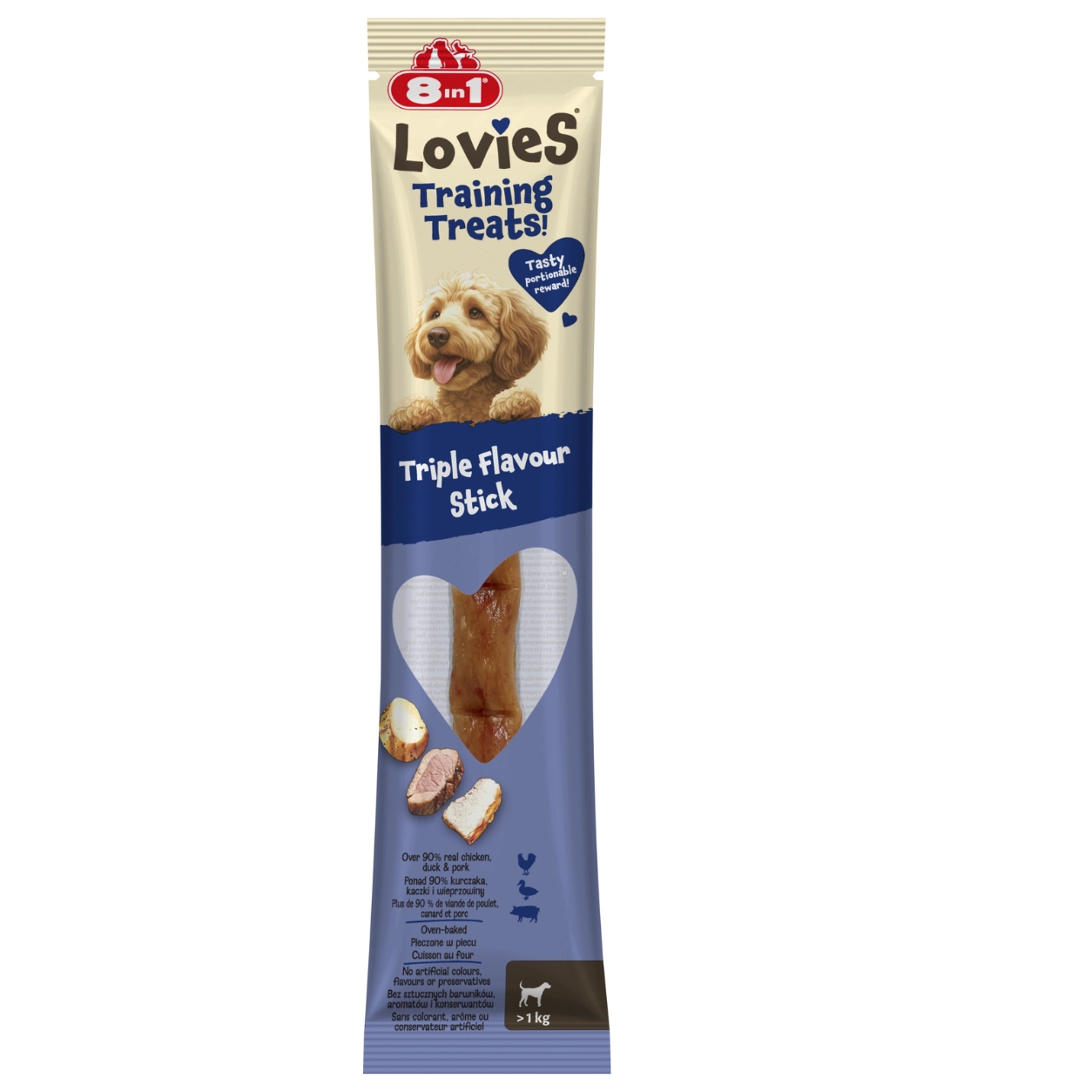 8in1 Lovies pałeczka 3 smaki 15 g