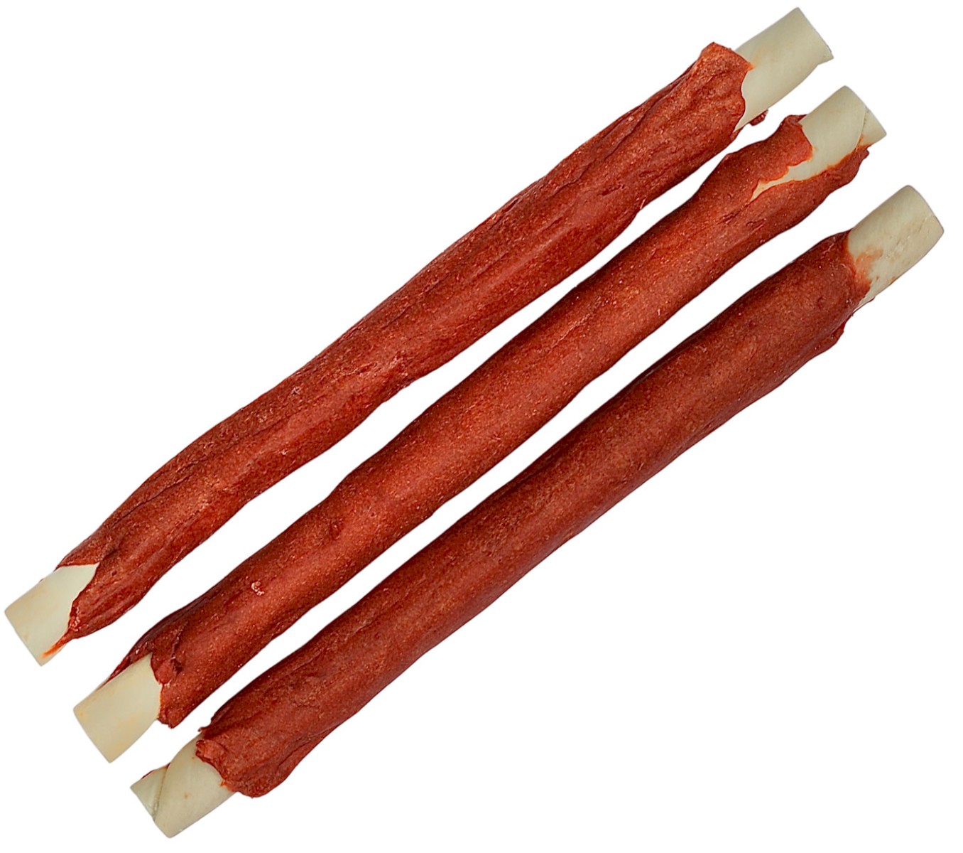 Trzy Psy Happy Snacky pałka wołowa z jagnięciną 28 cm × 3