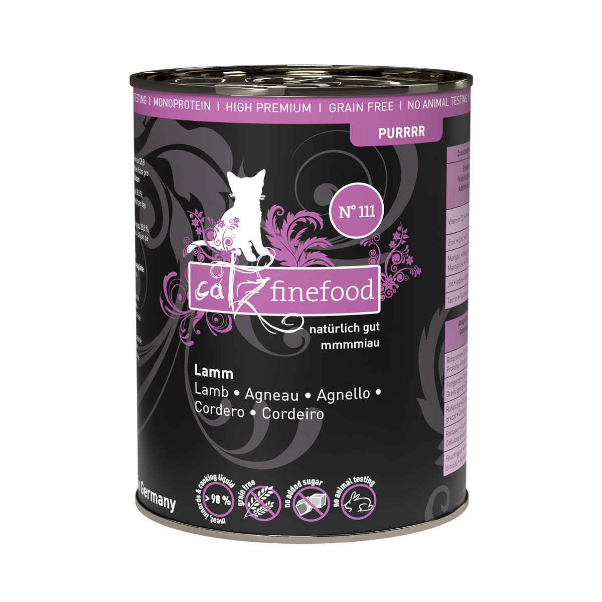 Catz Finefood Purrrr jagnięcina w bulionie 400 g