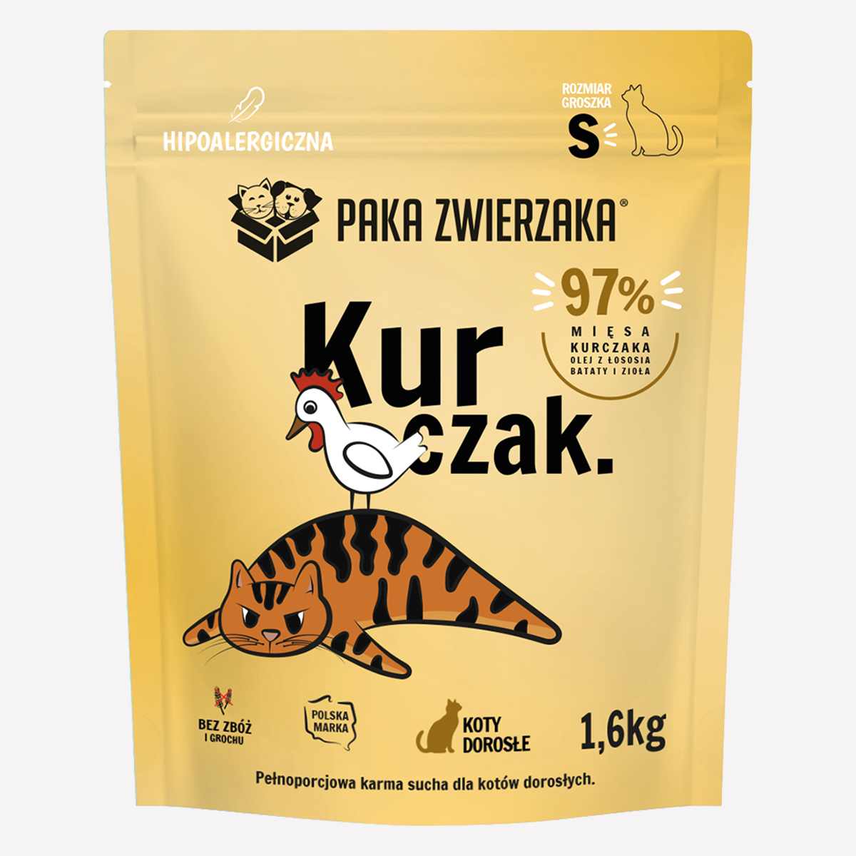 Paka Zwierzaka kurczak adult 1,6 kg