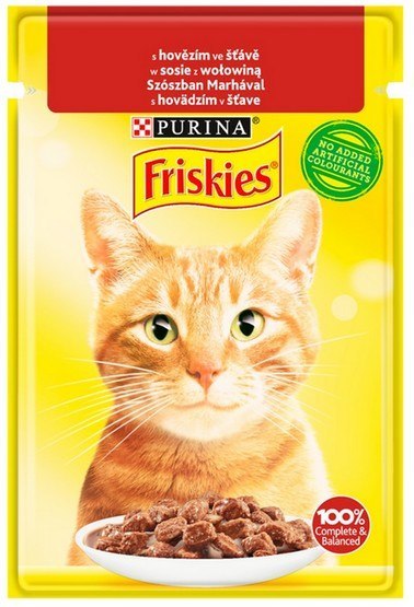 Purina Friskies wołowina 85 g