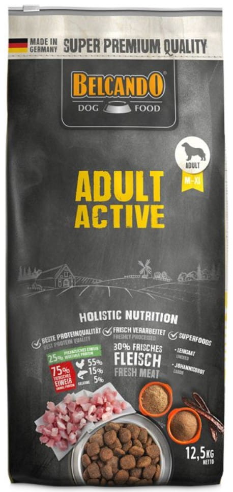 Belcando Adult Active kurczak, ryba adult 22,5 kg