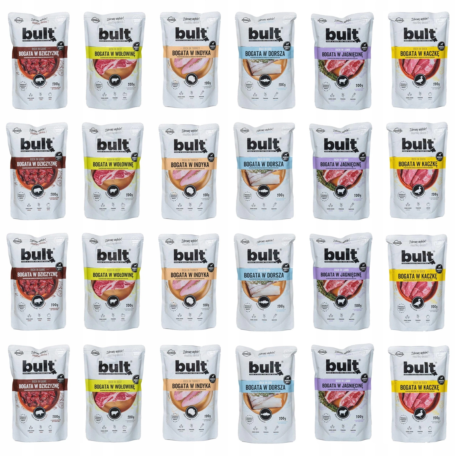 Bult mix smaków 100 g × 24
