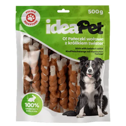 IdeaPet Twister wołowina z królikiem 500 g