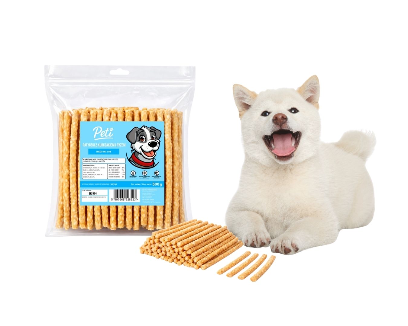 PETI kurczak z ryżem 500 g