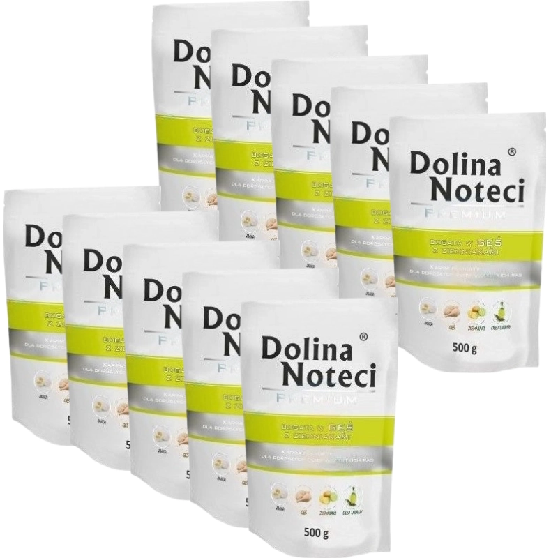 Dolina Noteci Premium gęś adult 500 g × 10