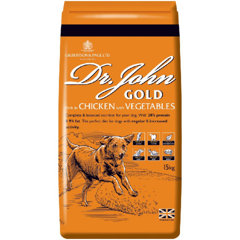 Dr John Gold kurczak adult 15 kg