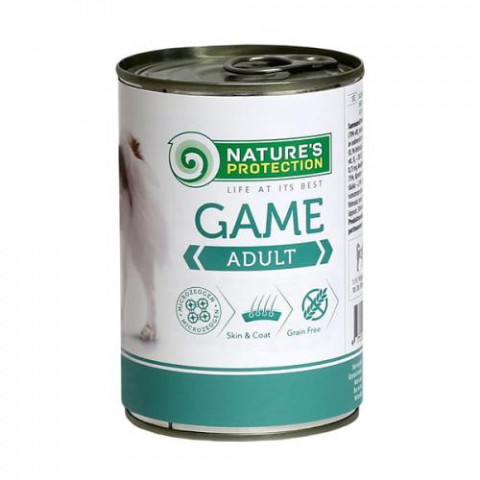 Nature's Protection dziczyzna adult 400 g