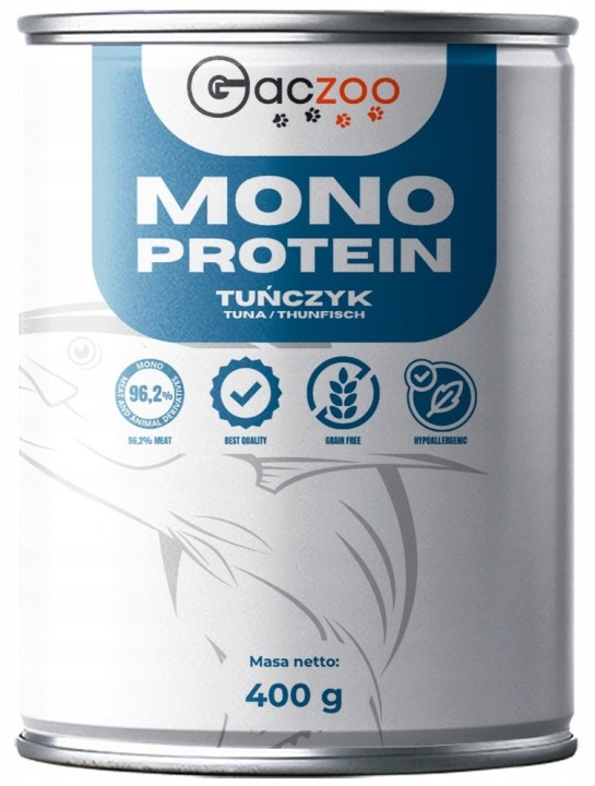 Gaczoo Mono Protein tuńczyk 400 g