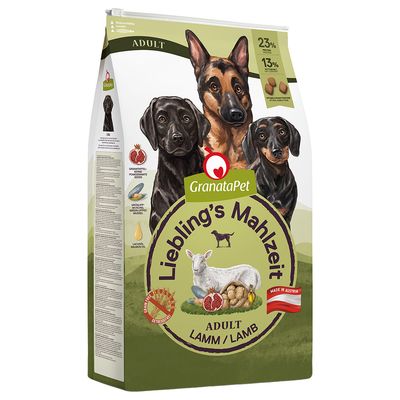 GranataPet Liebling's Mahlzeit jagnięcina adult 10 kg × 2