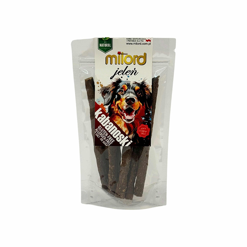 Milord kabanosy z jelenia 80 g