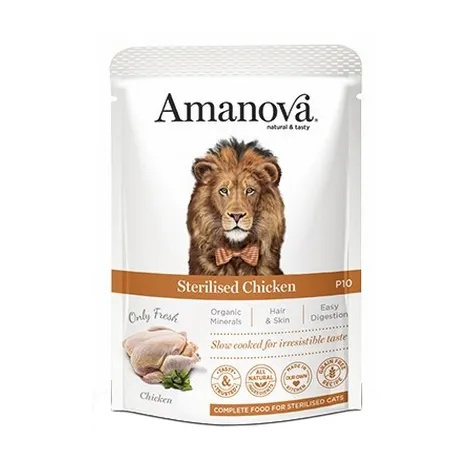 Amanova Sterilised kurczak adult 85 g
