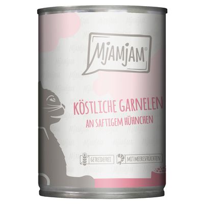 MjAMjAM krewetki, kurczak adult 400 g × 6