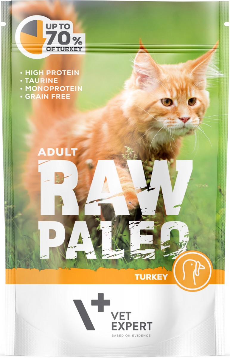 VetExpert Raw Paleo Digestive Sensitive indyk adult 100 g
