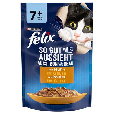 Purina Felix kurczak w galaretce senior 85 g × 26