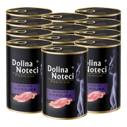Dolina Noteci Premium królik pasztet 400 g × 12