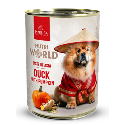 Pokusa Nutri World – Smaki Świata kaczka adult 400 g