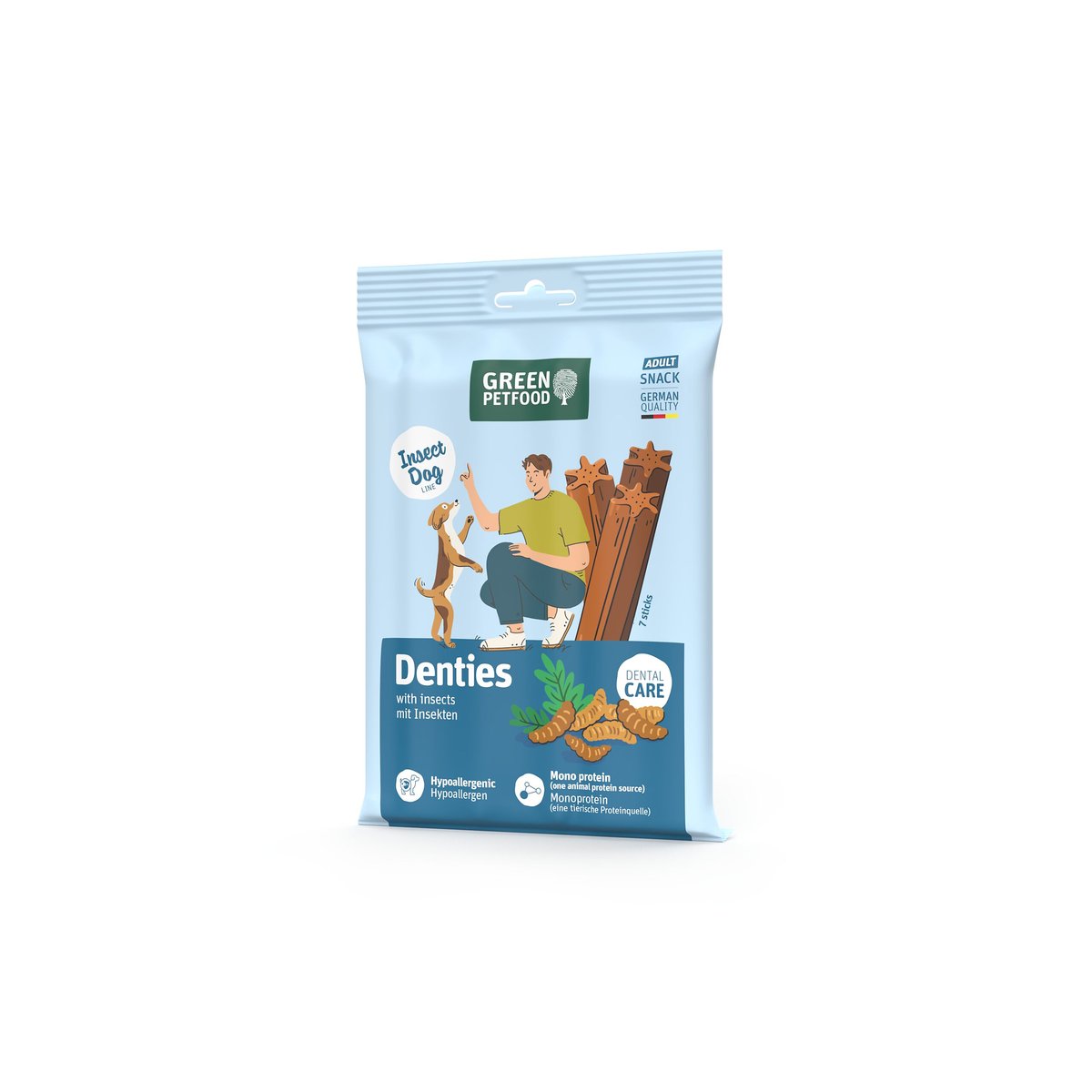 Green Petfood InsectDog owady adult 180 g × 13
