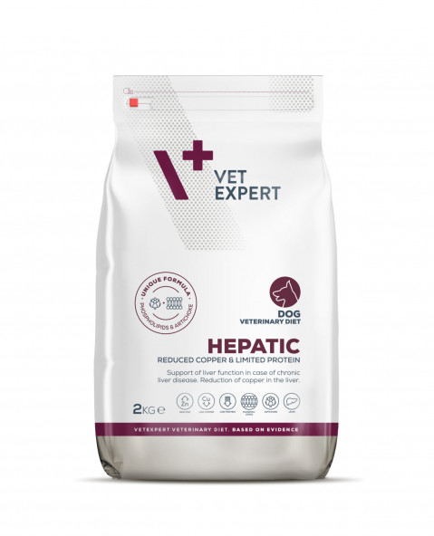 VetExpert Veterinary Diet Hepatic mięso adult 2 kg
