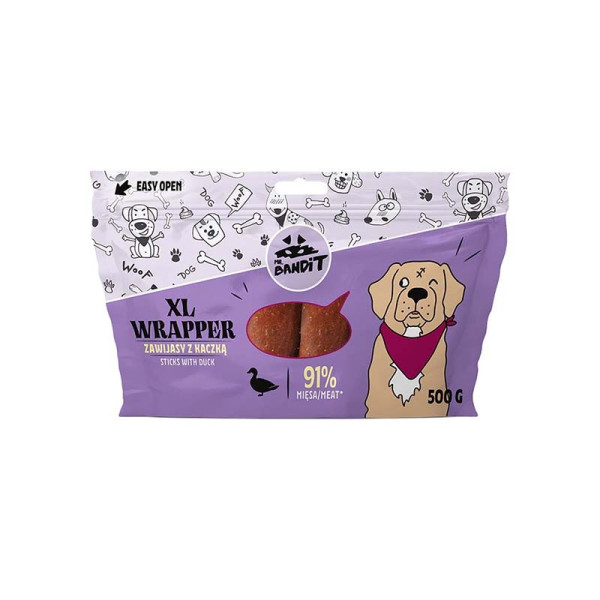 Mr. Bandit Wrapper XL kaczka 500 g