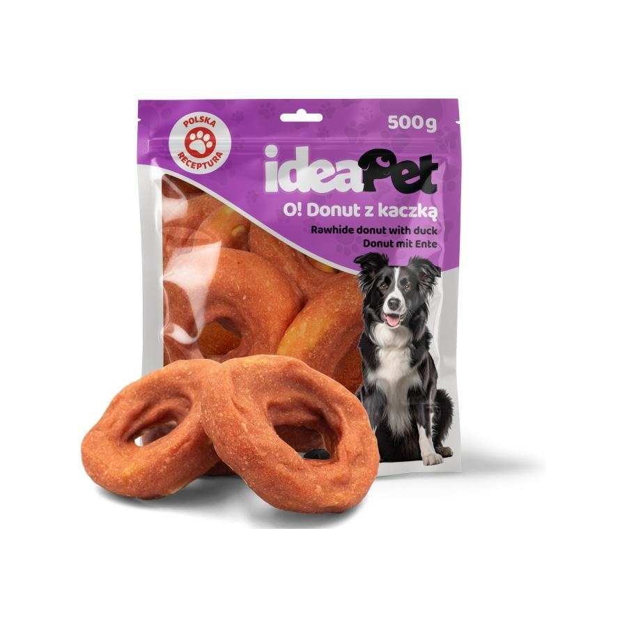 IdeaPet donut kaczka 500 g