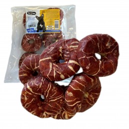 Hau&Miau Pause Snack donaty ze skóry owinięte kaczką marmurkową 500 g