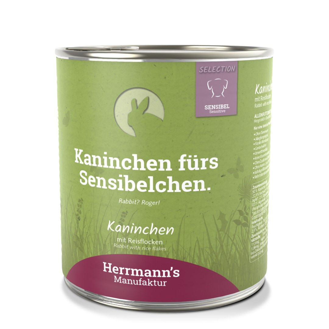 Herrmann's Selection Sensitive królik 800 g