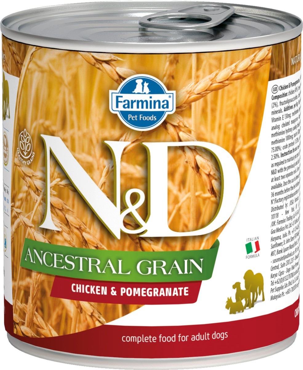 Farmina N&D Ancestral Grain kurczak adult 285 g